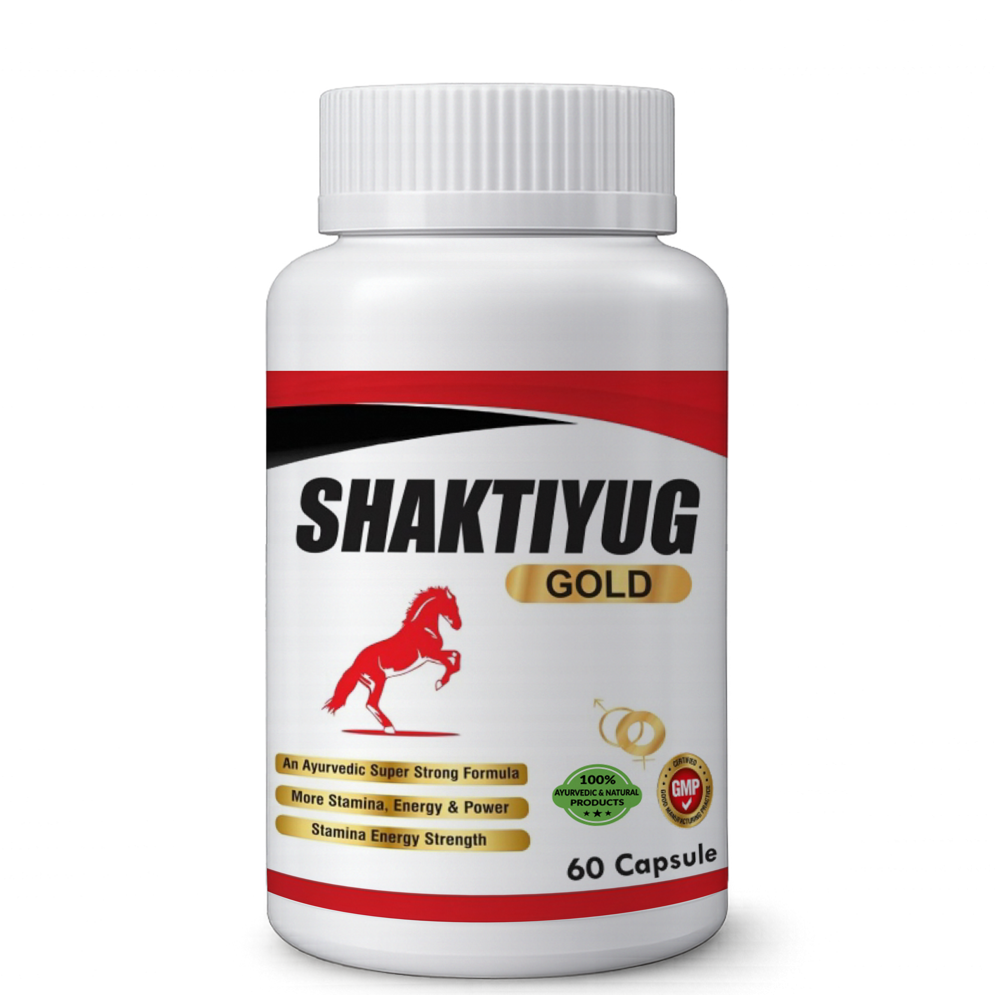 SHAKTIYUG Ayurvedic Gold Capsule for Improved Enargy (60 Capsules)