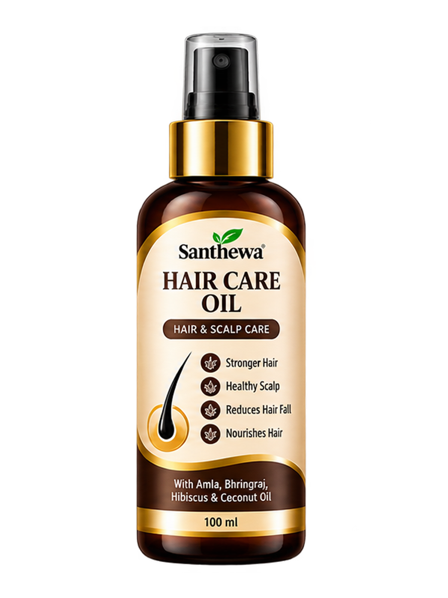 Santhewa Hair Care Oil – Ayurvedic Hair & Scalp Care | 100 ml